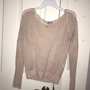 Pink sweater